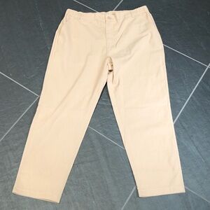 NWT Lightweight Grandma Pants Beige XL